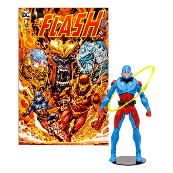 DC Direct Page Punchers Action Figure & Comic The Atom Ryan Choi (The Flash Comic) 18 cm