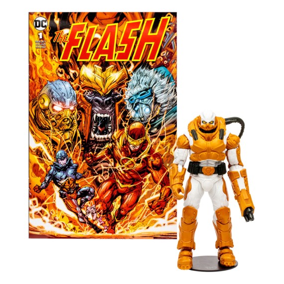 DC Direct Page Punchers Action Figure & Comic Heatwave (The Flash Comic) 18 cm
