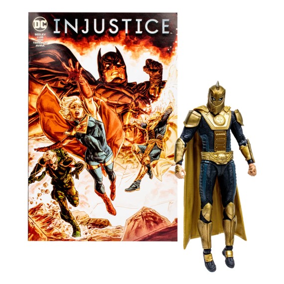 DC Direct Page Punchers Gaming Action Figure & Comic Dr. Fate (Injustice 2) 18 cm