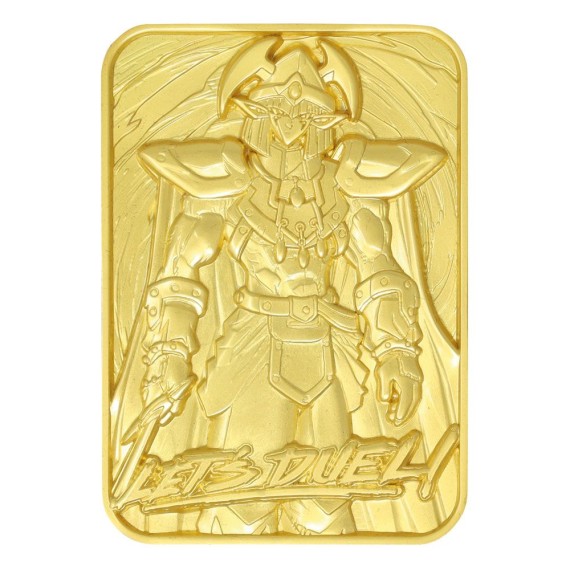 Yu-Gi-Oh! Replica Card Celtic Guardian (gold-plated)