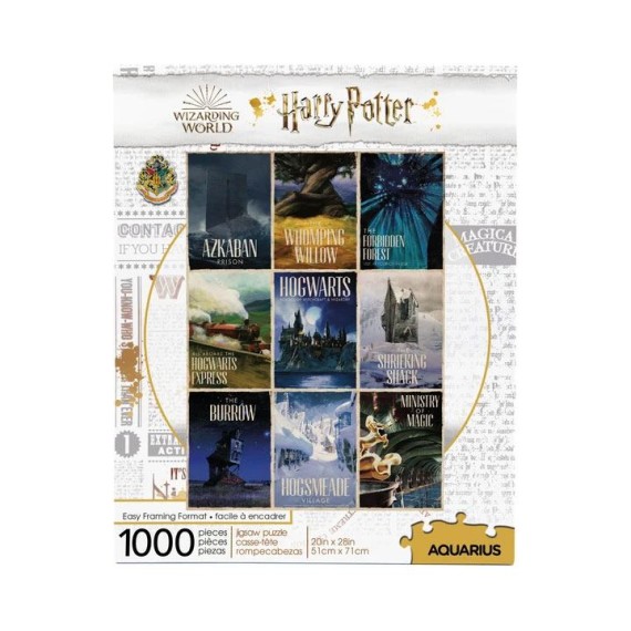 Harry Potter Puzzle Travel Posters (1000 Pieces)