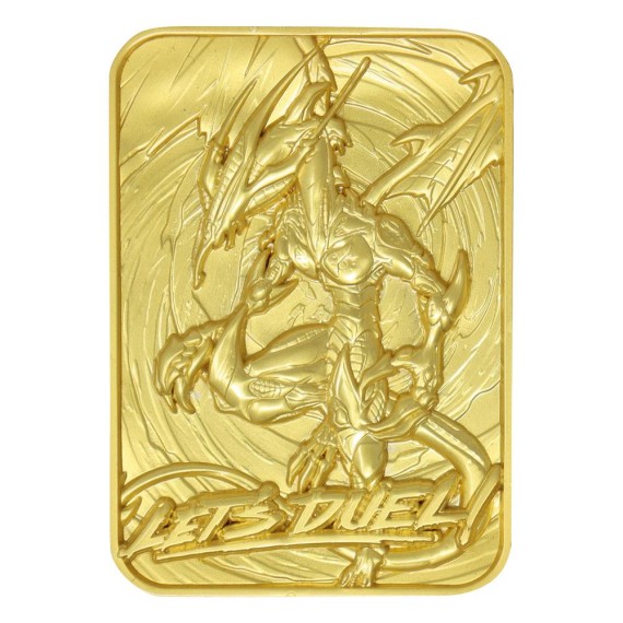 Yu-Gi-Oh! Replica Card Stardust Dragon (gold-plated)