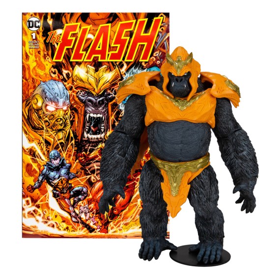 DC Direct Page Punchers Megafigs Action Figure & Comic Gorilla Grodd (The Flash Comic) 30 cm