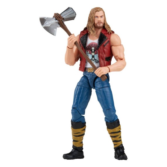 Thor: Love and ThunThe Marvel Legends Series Action Figure 2022 Marvel's Korg BAF #4: Ravager Thor 15 cm