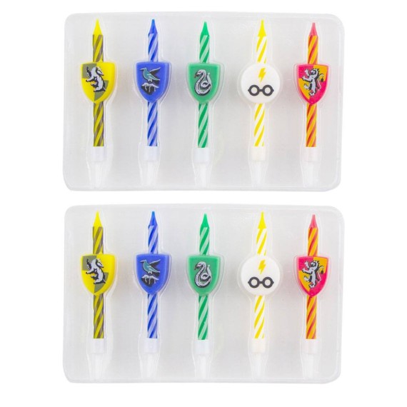 Harry Potter Cake Candles 10er-Pack Logos