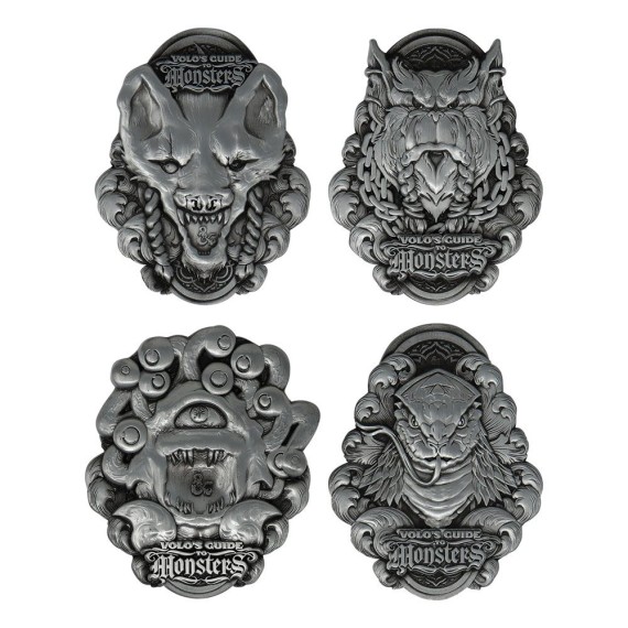 Dungeons & Dragons Medal-Set Volo's Guide to Monsters Limited Edition