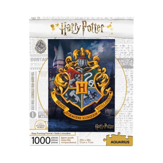 Harry Potter Puzzle Hogwarts Logo (1000 Pieces)
