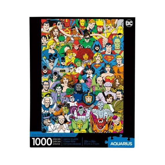 DC Comics Puzzle Retro Cast (1000 Pieces)