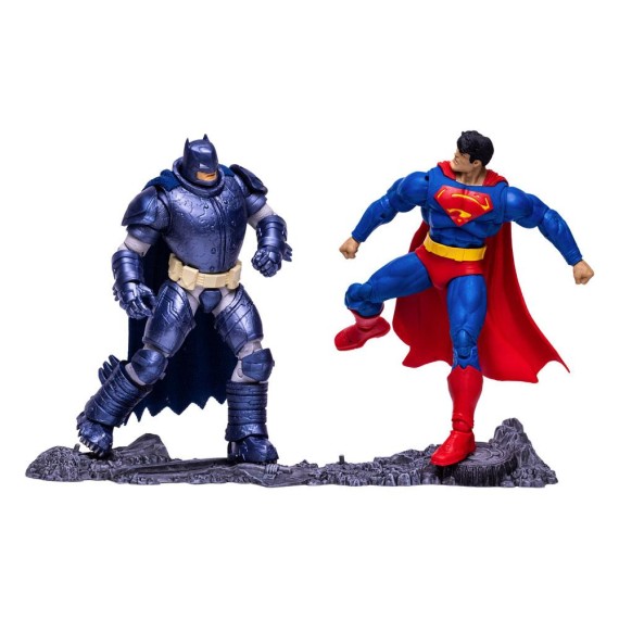 DC Action Figures Collector Multipack Superman vs. Armored Batman 18 cm