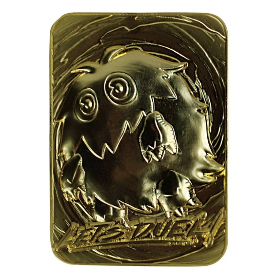 Yu-Gi-Oh! Replica Card Kuriboh (gold-plated)
