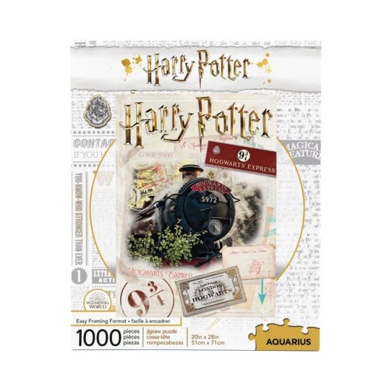 Harry Potter Puzzle Hogwarts Express Ticket (1000 Pieces)
