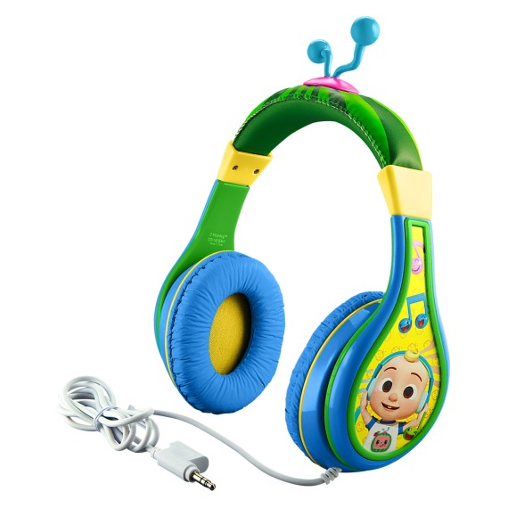 eKids: Cocomelon - Ενσύρματα Ακουστικά με ασφαλή μέγιστη ένταση ήχου για παιδιά και εφήβους