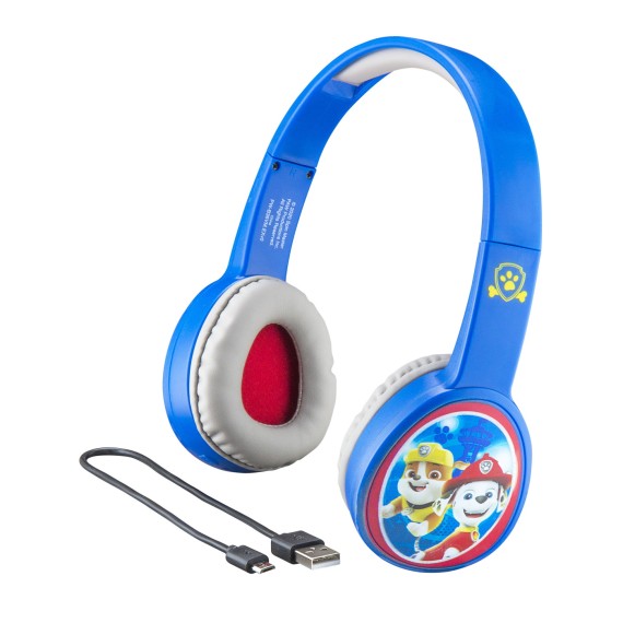 eKids: Paw Patrol - Ασύρματα Ακουστικά με ασφαλή μέγιστη ένταση ήχου για παιδιά και εφήβους