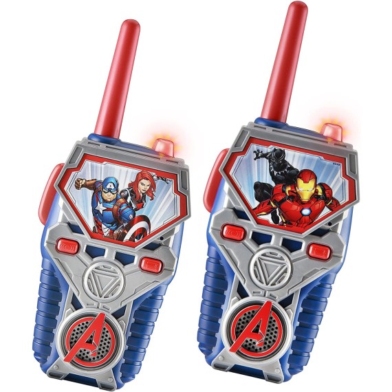 eKids: Avengers - Walkie Talkies για παιδιά & ενήλικες με ενσωματωμένο μεγάφωνο