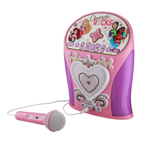 eKids: Disney Princess - MP3 Boombox Karaoke & ενσωματωμένο Μικρόφωνο για παιδιά και εφήβους