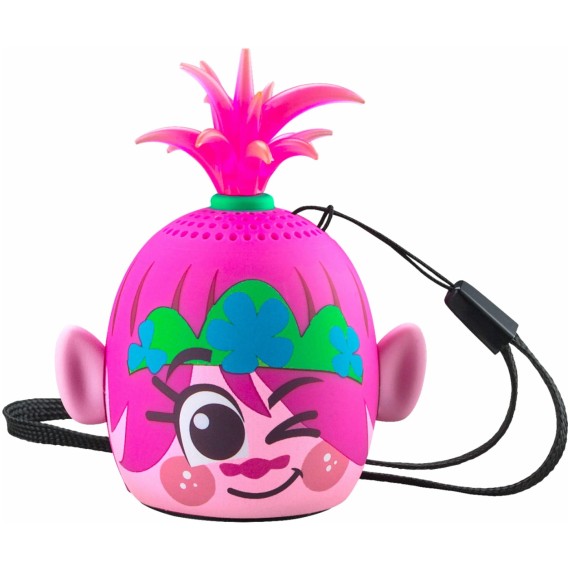 eKids: Trolls World Tour - Φορητό ηχείο Bluetooth για παιδιά με λουράκι καρπού