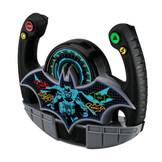 eKids: Batman - Batmobile Toy Steering Wheel Φουτουριστικό Τιμόνι Batmobile για παιδιά