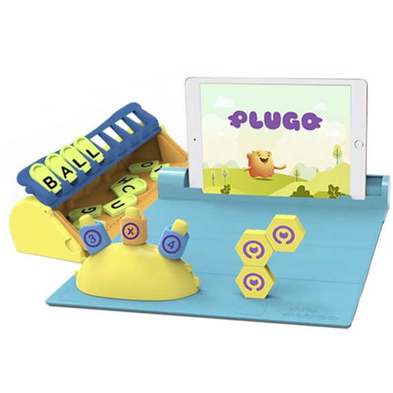 PlayShifu: Plugo Combo 3 in 1 - Σύστημα παιδικού παιχνιδιού AR με τρία παιχνίδια (Link, Count & Letters)