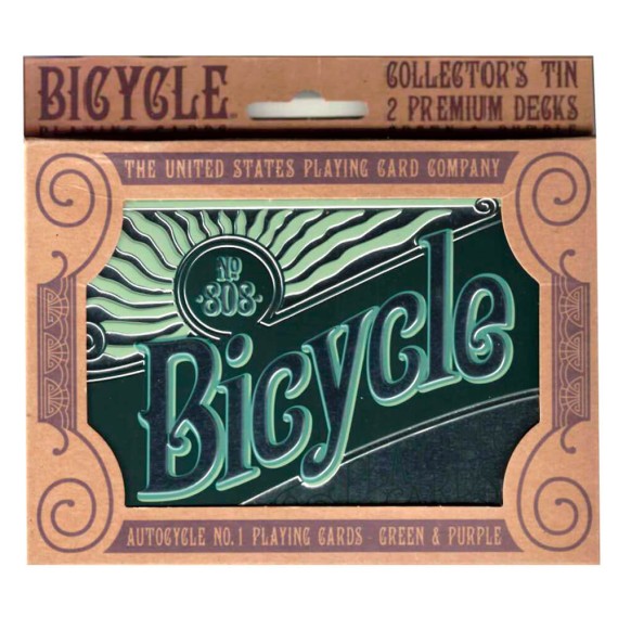 Τράπουλα: Bicycle Retro Tin Gift Set