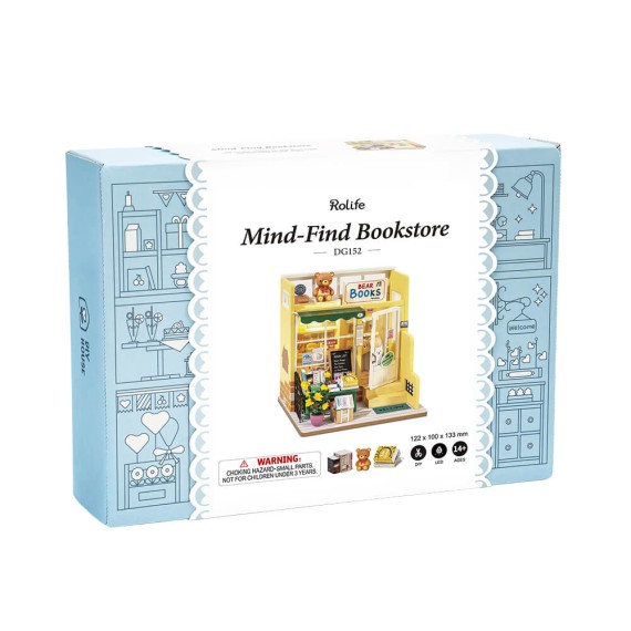 Robotime: Mind-Find Bookstore