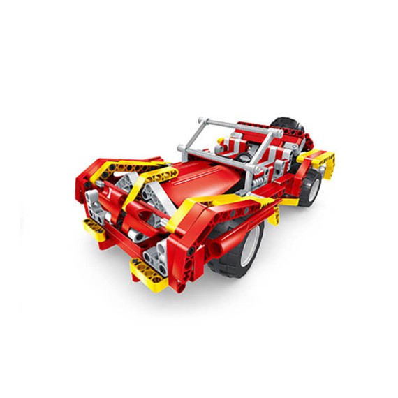 Mechanical Master: R/C 4CH 2 in 1 SUV Car & Roadster - 472pcs