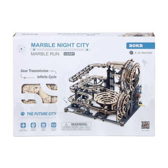 Robotime: Marble Night City
