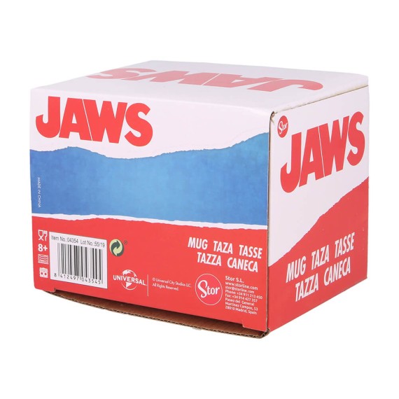 Jaws - Young Adult Κεραμική Κούπα Globe σε Gift Box