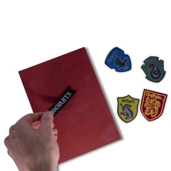 Harry Potter: Σημειωματάριο Velcro με Μπαλώματα