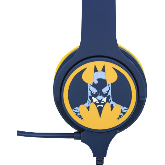 OTL Batman Ενσύρματα On Ear Παιδικά Ακουστικά Μπλε