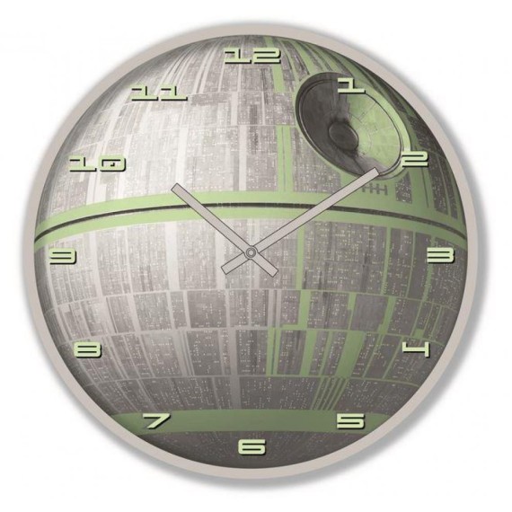 Star Wars: Death Star Glow - Ρολόι Τοίχου