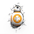 Star Wars: BB-8 - 3D Φωτιστικό Τοίχου
