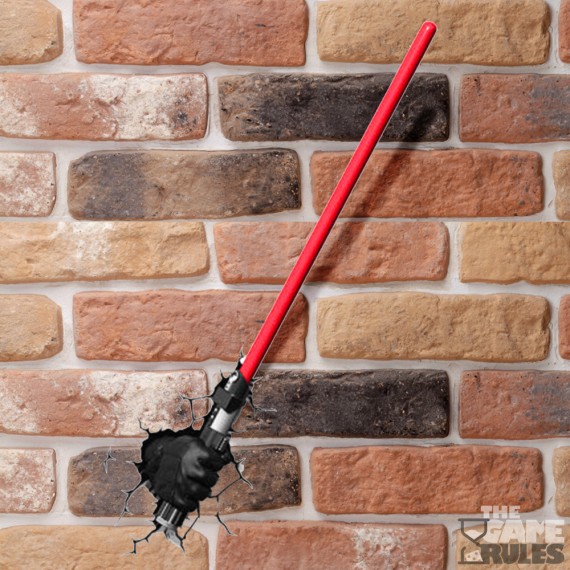 Star Wars: Darth Vader Light Saber - 3D Φωτιστικό Τοίχου