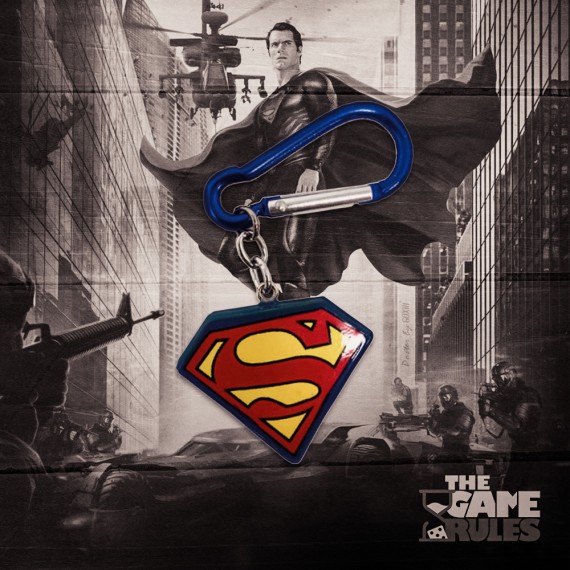 Superman Logo - Μεταλλικό Μπρελόκ