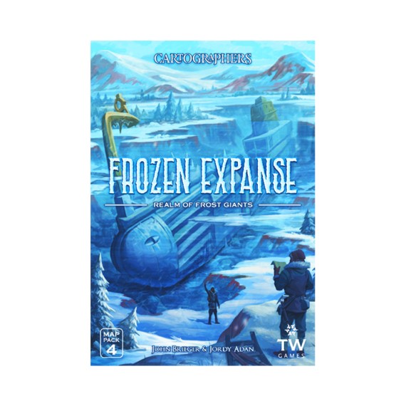  Cartographers Map Pack 4: Frozen Expanse – Realm of Frost Giants (Exp)