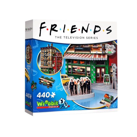 Friends: Central Perk - 3D Παζλ - 440pc