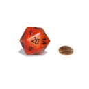 Chessex Speckled 34mm 20-Sided Dice - Fire