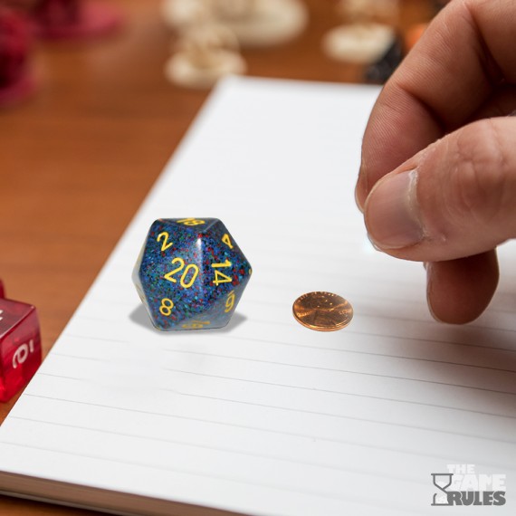 Chessex Speckled 34mm 20-Sided Dice - Twilight
