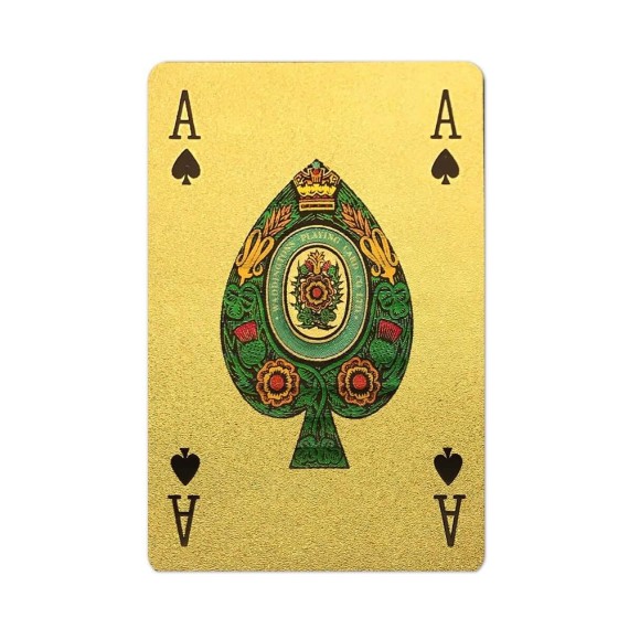 Waddingtons No.1 - Gold Playing Cards