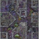 Gaming Mat - Corrupted Warzone City (111x152cm)