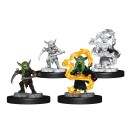 Critical Role Unpainted Miniatures: Goblin Sorceror and Rogue Female