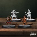 Critical Role Unpainted Miniatures: Lotusden Halfling Ranger Male