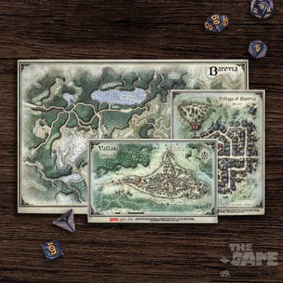 D&D Curse of Strahd: Map Set