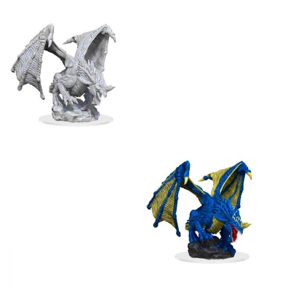 D&D Nolzur's Marvelous Miniatures: Young Blue Dragon