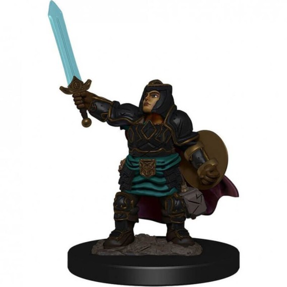 D&D Icons of the Realms: Premium Painted Figure - Dwarf Paladin Female