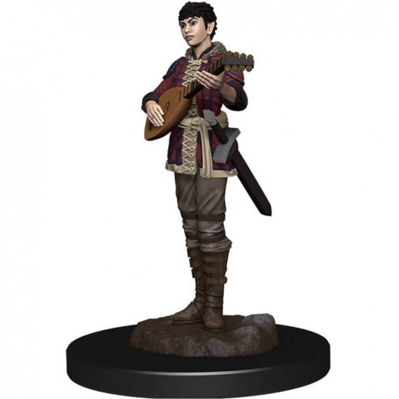 D&D Icons of the Realms: Premium Painted Figure - Half-Elf Bard Female