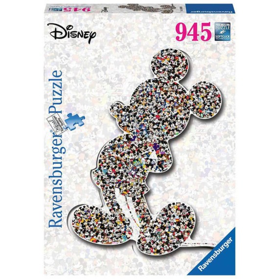 Disney: Μίκυ Μάους - Shaped Παζλ - 945pc