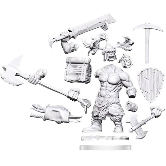D&D Frameworks: Orc Barbarian Male