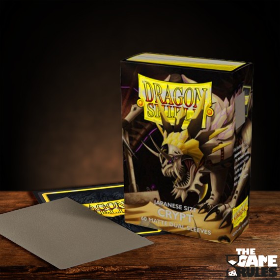Dragon Shield Japanese Size Matte Dual Sleeves - Crypt Neonen (60 Sleeves)