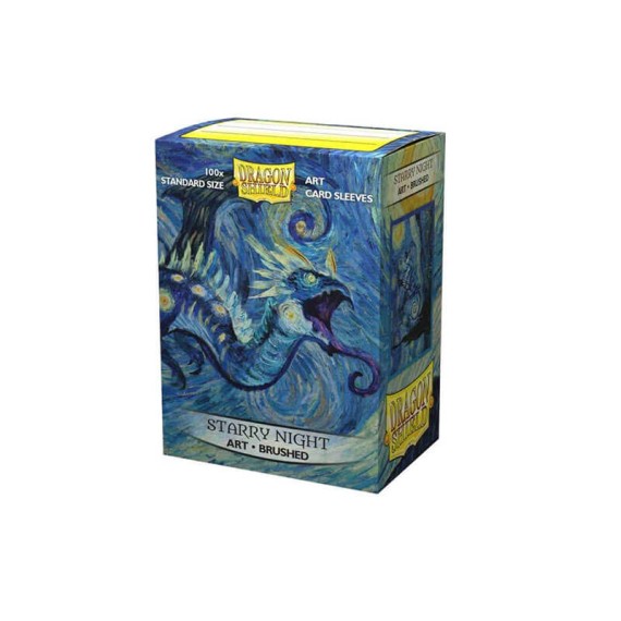 Dragon Shield Brushed Art Sleeves - Starry Night (100 Sleeves)
