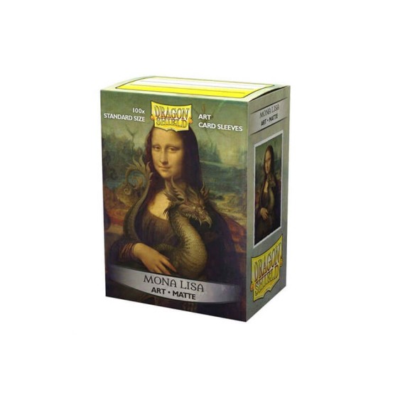Dragon Shield Matte Art Sleeves - Mona Lisa (100 Sleeves)